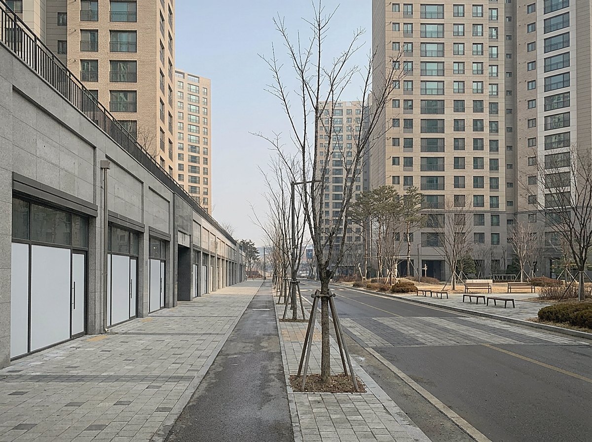 군산시 나운·수송 전경